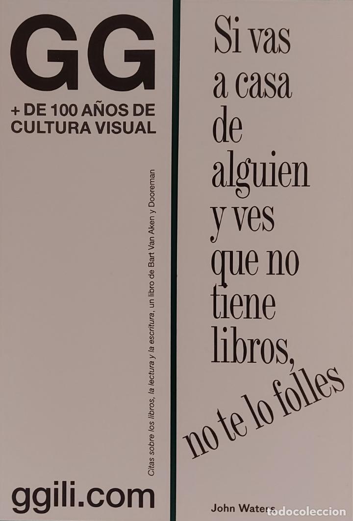 Coleccionismo Marcap&aacute;ginas: MARCAP&Aacute;GINAS - G G -+ DE 100 A&Ntilde;OS DE CULTURA VISUAL -