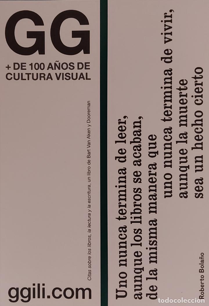 Coleccionismo Marcap&aacute;ginas: MARCAP&Aacute;GINAS - G G -+ DE 100 A&Ntilde;OS DE CULTURA VISUAL -