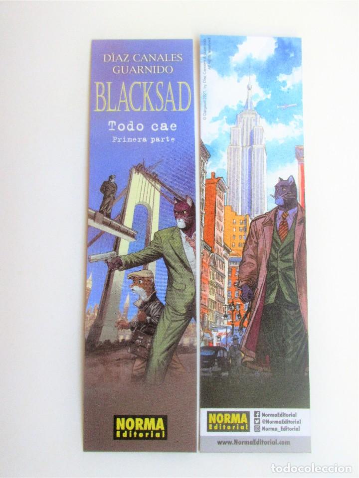 Coleccionismo marcap&aacute;ginas: Marcapagina editorial Norma Blacksad - Foto 1
