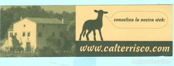 Collectables Bookmark: MARCAP&Aacute;GINAS DE EDICI&Oacute;N CAL TERRISCO T&Iacute;TULO ALOJAMIENTOS RURAL