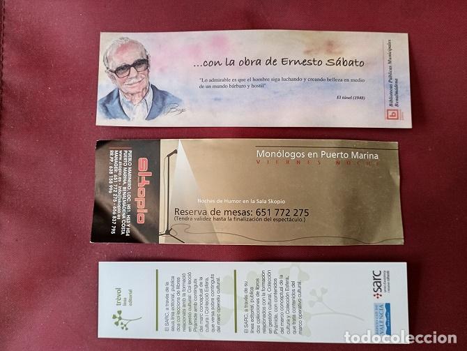 Coleccionismo marcap&aacute;ginas: MARCAPAGINAS DE LIBROS LOTE 10 - Foto 1