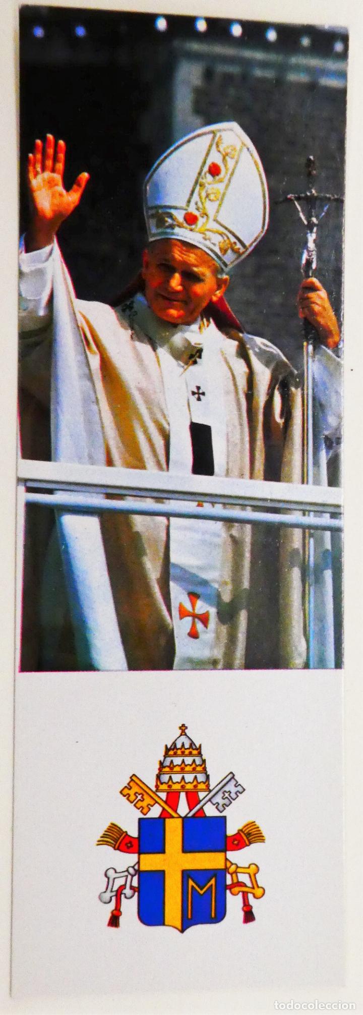 Coleccionismo marcap&aacute;ginas: Marcap&aacute;ginas de Juan Pablo II