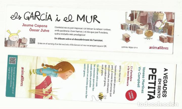 Collectables Bookmark: marcap&aacute;ginas infantil Animallibres
