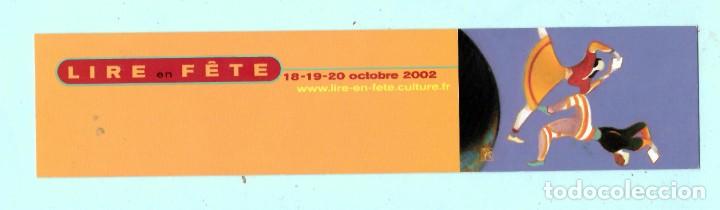 Collectables Bookmark: MARCAP&Aacute;GINAS EDITORIAL CENTRE NATIONAL DE PARIS T&Iacute;TULO LIRE FETE