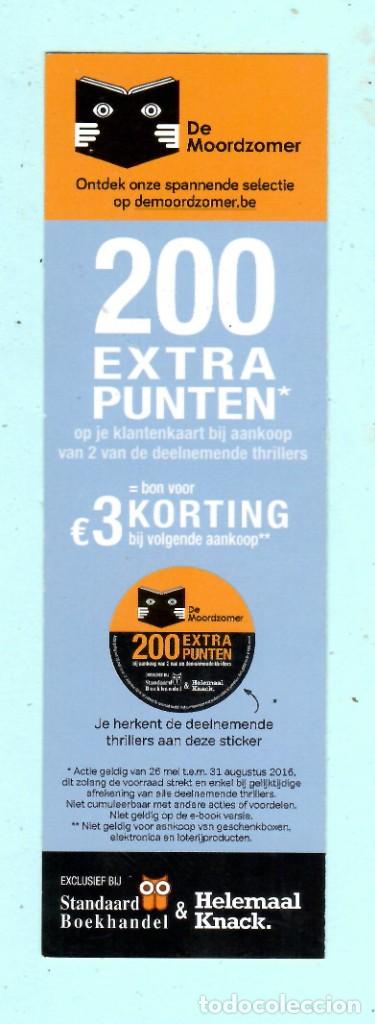 Collectables Bookmark: MARCAP&Aacute;GINAS EDITORIAL STANDAARD BOEKHANDEL T&Iacute;TULO 200 EXTRA PUNTEN