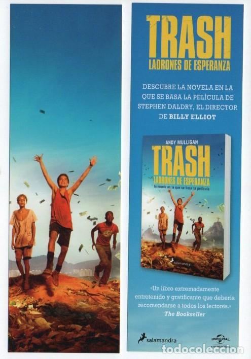 Coleccionismo marcap&aacute;ginas: MARCAPAGINAS EDITORIAL SALAMANDRA. TRASH, LADRONES DE ESPERANZA. - Foto 1