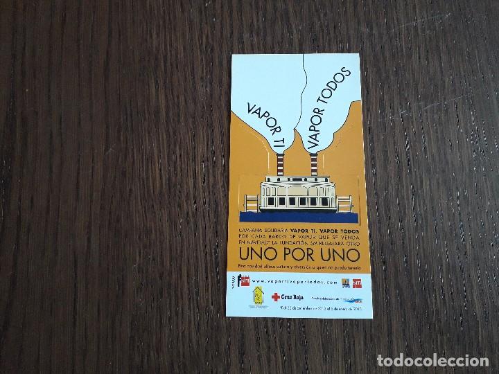 Coleccionismo Marcap&aacute;ginas: marcap&aacute;ginas, punto de libro, va por ti, va por todos, campa&ntilde;a solidaria barco de vapor.