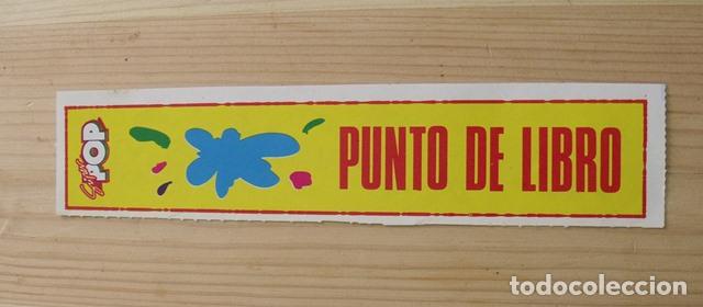 Coleccionismo Marcap&aacute;ginas: Separador Marcap&aacute;ginas Punto de Libro Promocional Revista Super Pop