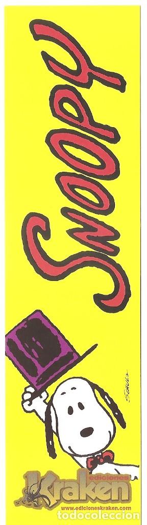 Coleccionismo Marcap&aacute;ginas: MARCAP&Aacute;GINAS SNOOPY. EDITORIAL KRAKEN. NUEVO