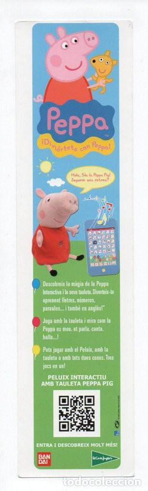 Coleccionismo Marcap&aacute;ginas: MARCAPAGINAS, PEPPA PIG - DIVIERTETE CON PEPPA. BAN DAI - EL CORTE INGL&Eacute;S.