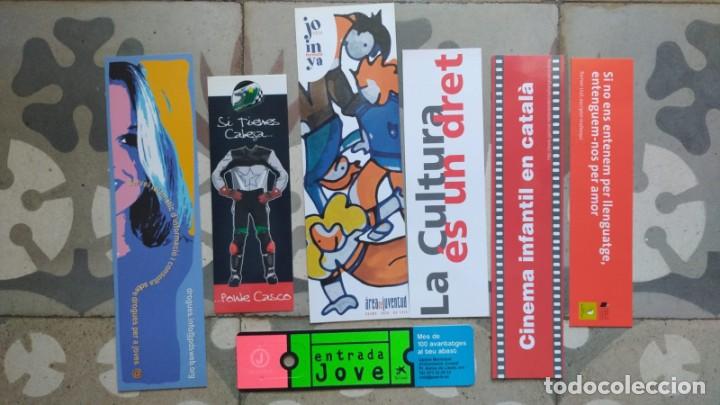 Coleccionismo marcap&aacute;ginas: Lote de 10 Marcap&aacute;ginas de campa&ntilde;as institucionales - Foto 1