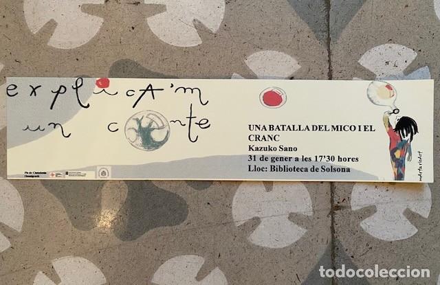 Coleccionismo marcap&aacute;ginas: SOLSONA BIBLIOTECA DE SOLSONA - EXPLICAM UN CONTE - Foto 1