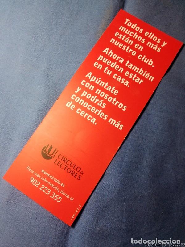 Coleccionismo marcap&aacute;ginas: marcador p&aacute;ginas de libros - Foto 1