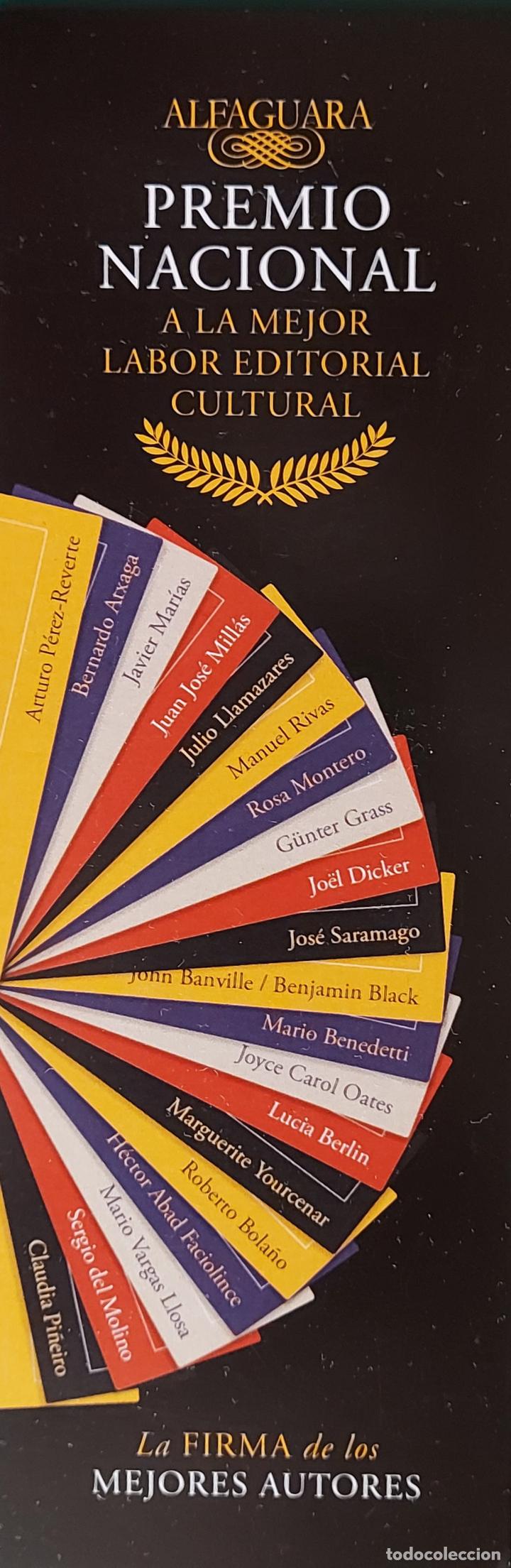 Coleccionismo Marcap&aacute;ginas: MARCAPAGINAS - ALFAGUARA - PREMIO NACIONAL