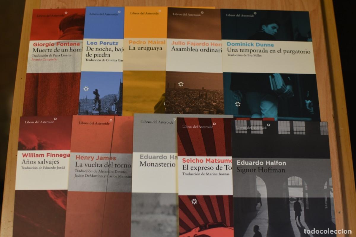Coleccionismo marcap&aacute;ginas: 10 POSTALES LITERARIAS EDITORIAL LIBROS DE ASTEROIDE - Foto 1