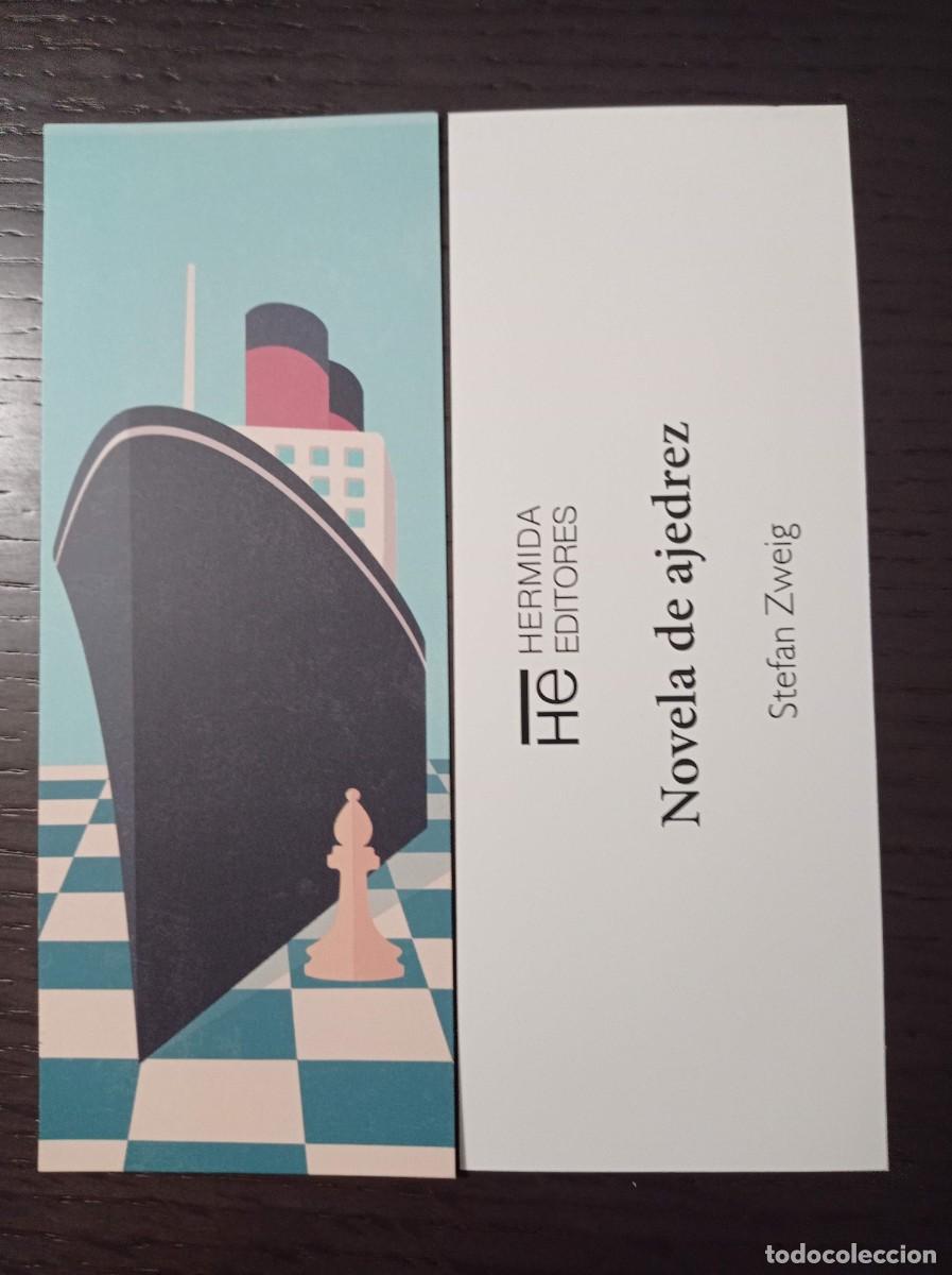 Coleccionismo marcap&aacute;ginas: MARCAP&Aacute;GINAS. HERMIDA EDITORES. STEFAN ZWEIG. NOVELA DE AJEDREZ