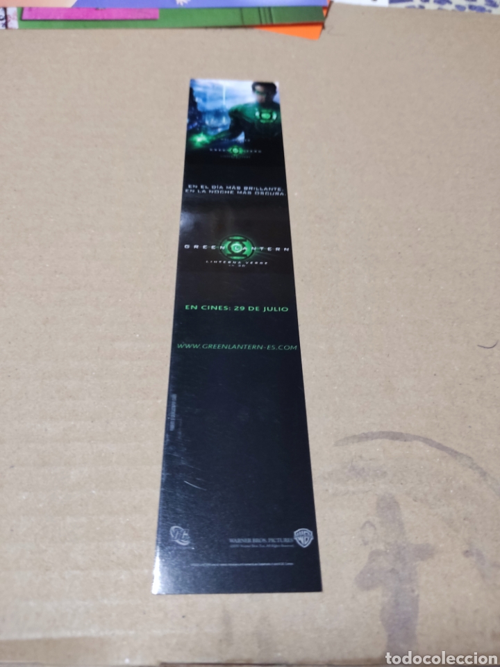 Coleccionismo marcap&aacute;ginas: Marcap&aacute;ginas Green lantern - Foto 2
