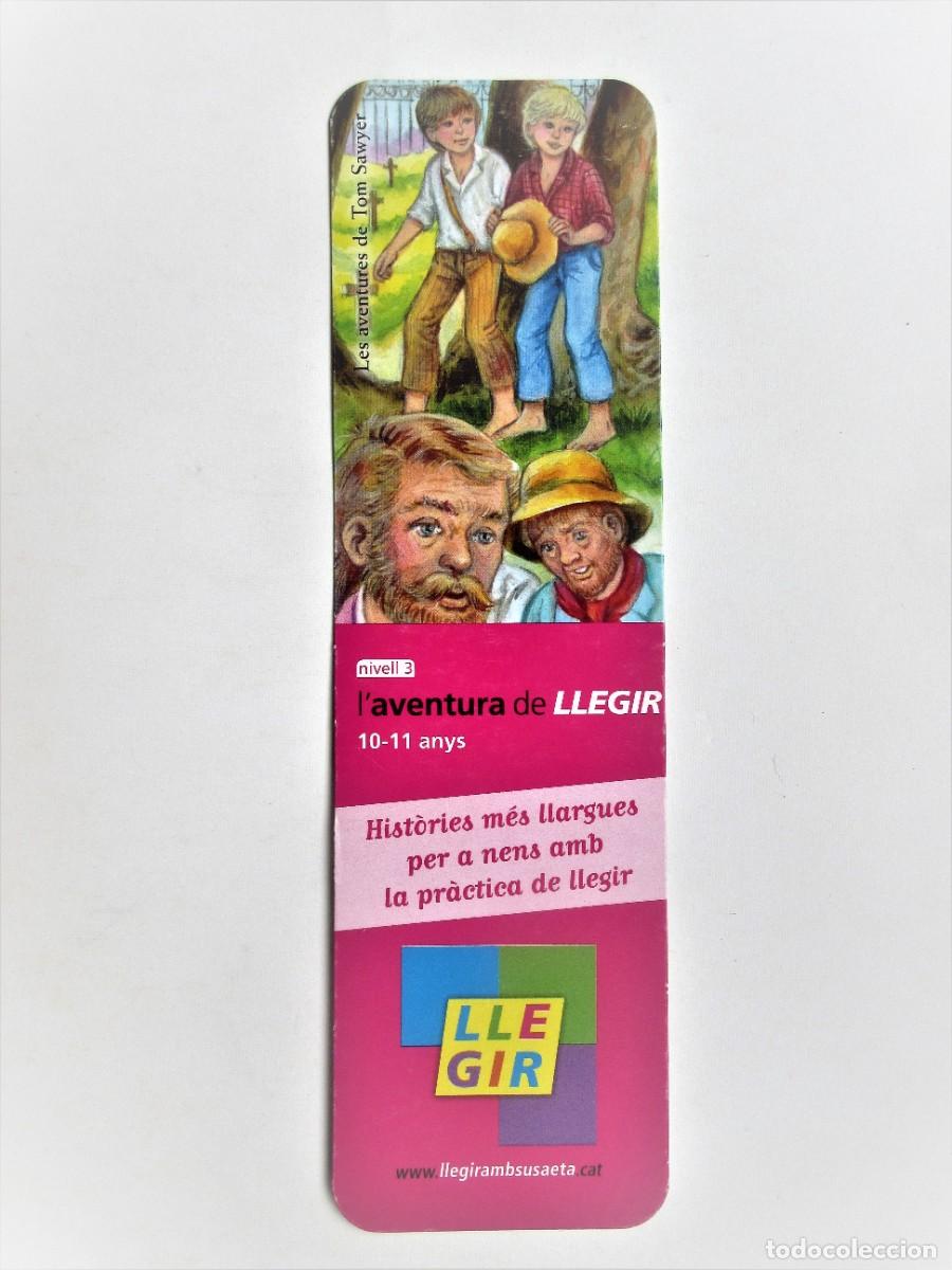 Coleccionismo Marcap&aacute;ginas: Marcapaginas editorial Susaeta las aventuras de Tom Sawyer