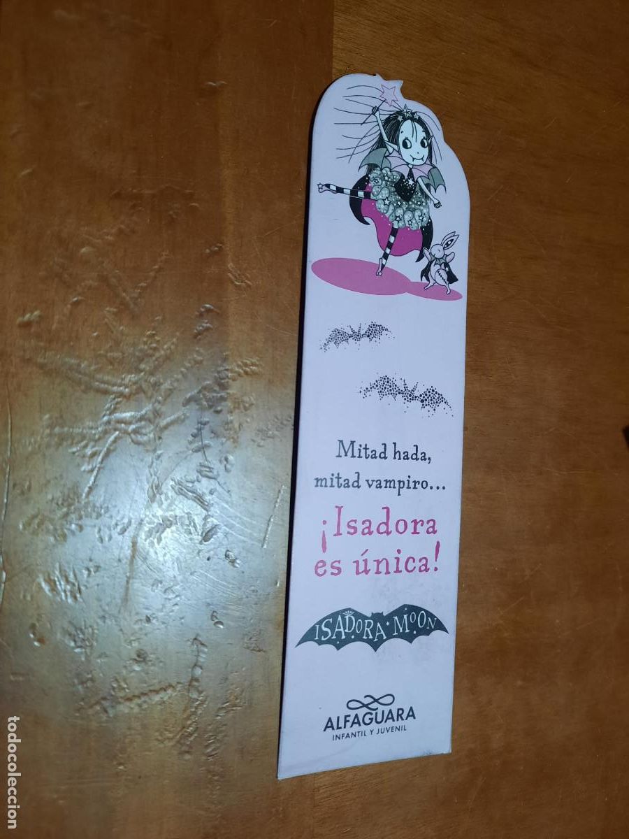 Coleccionismo Marcap&aacute;ginas: ISADORA ES &Uacute;NICA. ISADORA MOON. MARCAPAGINAS. DOBLE CARA. COMO NUEVA. DIFICIL C-1