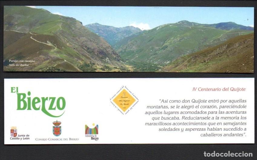 Coleccionismo marcap&aacute;ginas: MARCAPAGINAS, VALLE DEL BURBIA. IV CENTENARIO DEL QUIJOTE. EL BIERZO.