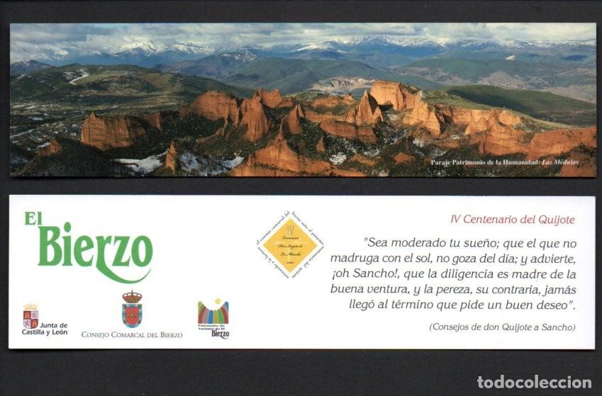 Coleccionismo marcap&aacute;ginas: MARCAPAGINAS, PARAJE PATRIMONIO DE LA HUMANIDAD: LAS MEDULAS. IV CENTENARIO DEL QUIJOTE. EL BIERZO.