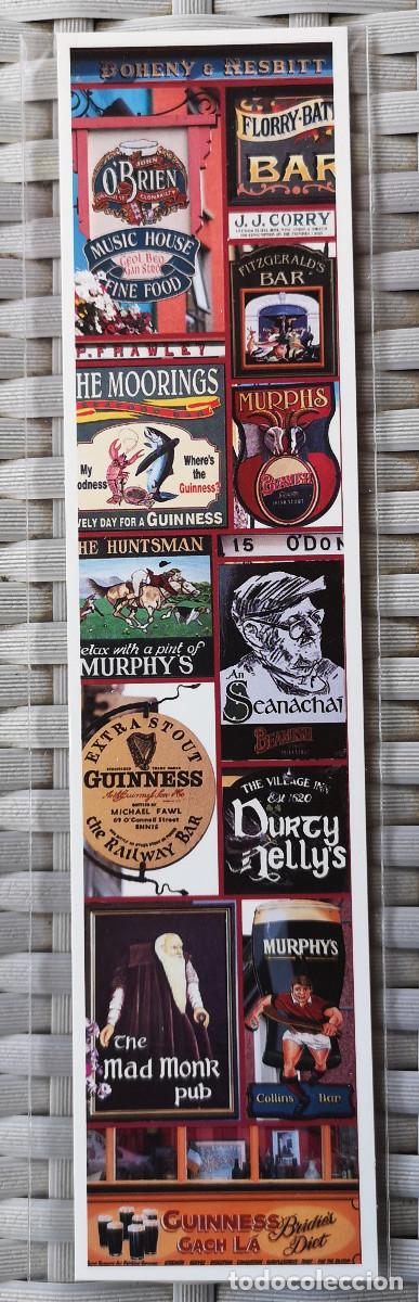 Coleccionismo marcap&aacute;ginas: PUNTO DE LIBRO MARCAPAGINAS - IRISH PUB SIGNS - Foto 1