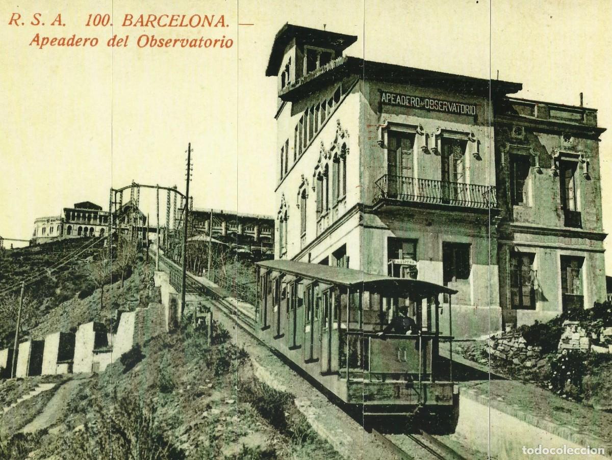 Collectables Bookmark: Marcapaginas Barcelona antigua puzzle apeadero del observatorio