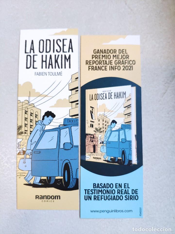 Coleccionismo marcap&aacute;ginas: MARCAP&Aacute;GINAS - RANDOM COMICS - LA ODISEA DE HAKIM - FABIEN TOULME - Foto 1