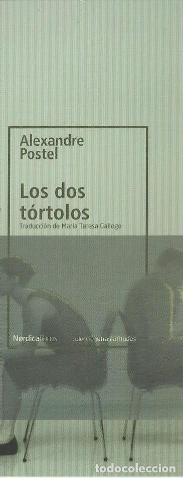 Coleccionismo Marcap&aacute;ginas: Marcapaginas editorial Nordica los dos tortolos