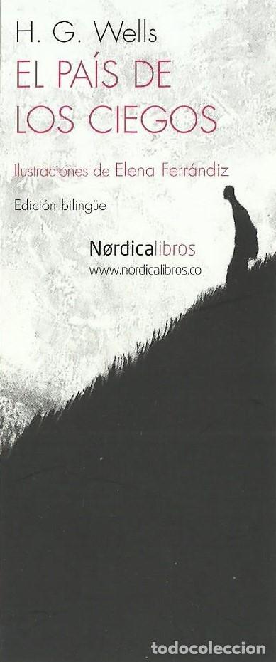 Sammeln von Lesezeichen: Marcapaginas editorial Nordica el pais de los ciegos