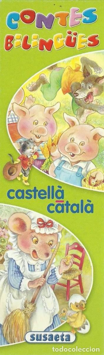 Coleccionismo Marcap&aacute;ginas: Marcapaginas editorial Susaeta cones biling&uuml;es