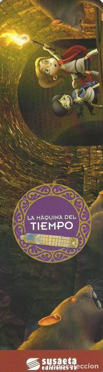 Coleccionismo Marcap&aacute;ginas: Marcapaginas editorial Susaeta la maquina del tiempo