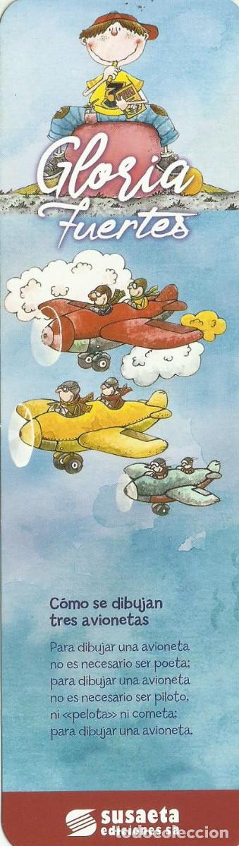 Coleccionismo Marcap&aacute;ginas: Marcapaginas editorial Susaeta como se dibujan tres avionetas