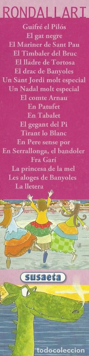 Coleccionismo Marcap&aacute;ginas: Marcapaginas editorial Susaeta Rondallart
