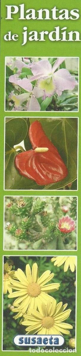 Coleccionismo Marcap&aacute;ginas: Marcapaginas editorial Susaeta plantas de jardin