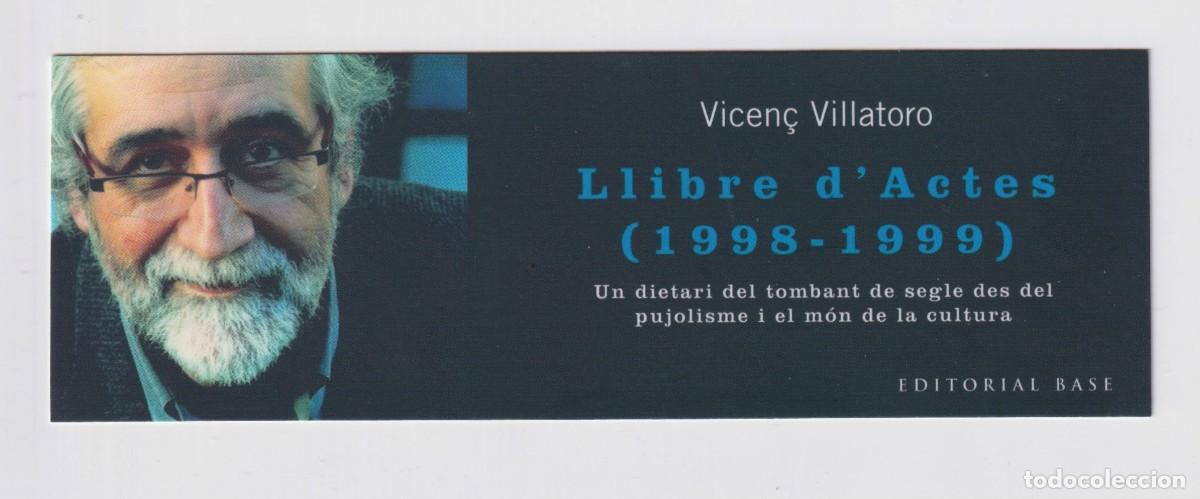 Sammeln von Lesezeichen: MARCAP&Aacute;GINAS EDITOR BASE T&Iacute;TULO LLIBRE D'ACTES (1998 . 1989)