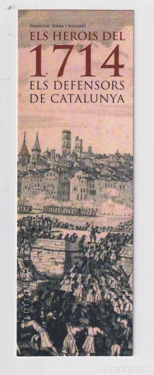 Sammeln von Lesezeichen: MARCAP&Aacute;GINAS EDITOR BASE T&Iacute;TULO ELS HEROIS DEL 1714 ELS DEFENSORS DE CATALUNYA