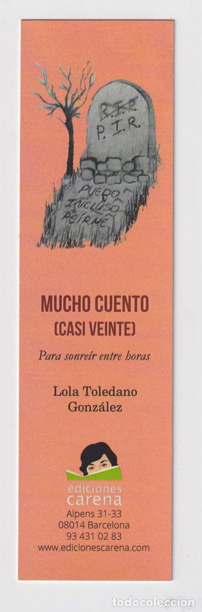 Sammeln von Lesezeichen: MARCAP&Aacute;GINAS EDITOR CARENA T&Iacute;TULO MUCHO CUENTO CASI VEINTE
