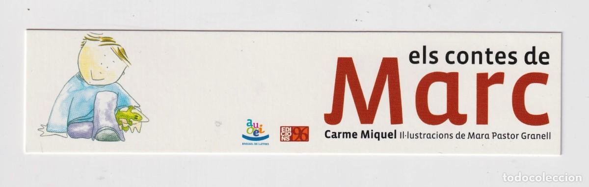 Sammeln von Lesezeichen: MARCAP&Aacute;GINAS EDITORIAL 96 T&Iacute;TULO ELS CONTES DE MARC