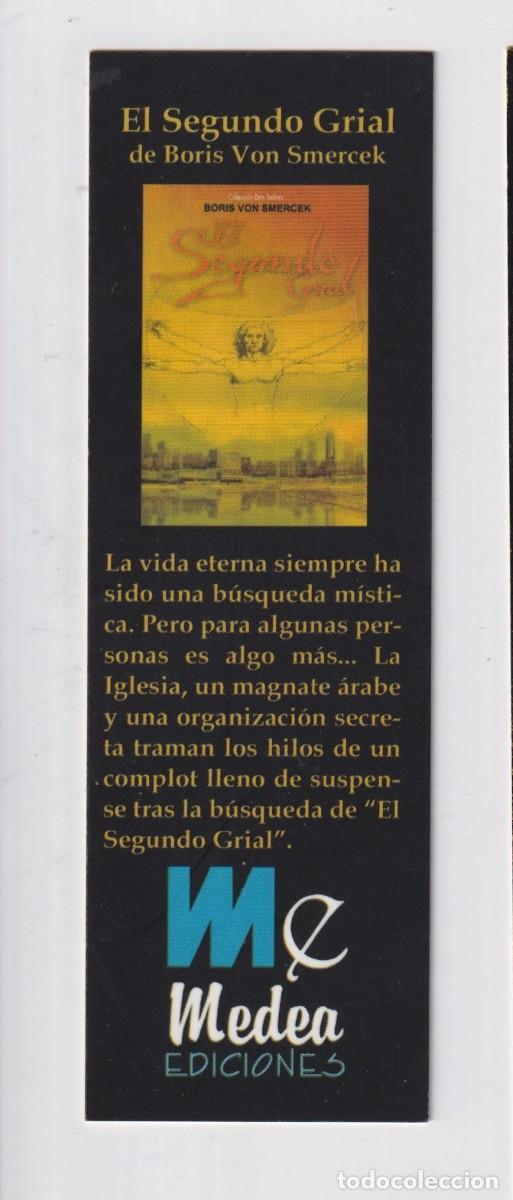 Sammeln von Lesezeichen: MARCAP&Aacute;GINAS EDITORIAL MEDEA T&Iacute;TULO EL SEGUNDO GRIAL