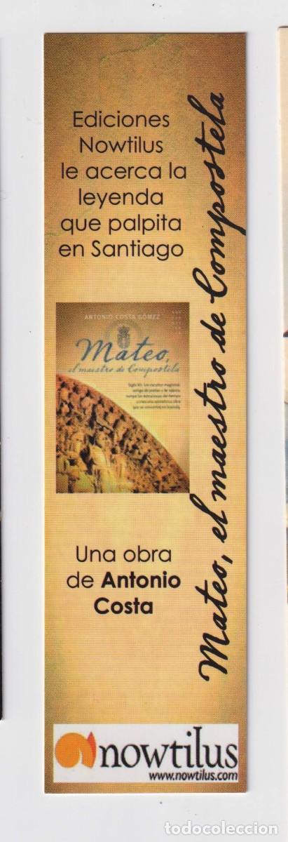 Sammeln von Lesezeichen: MARCAP&Aacute;GINAS EDITORIAL NOWTILUS T&Iacute;TULO MATEO EL MAESTRO DE COMPOSTELA