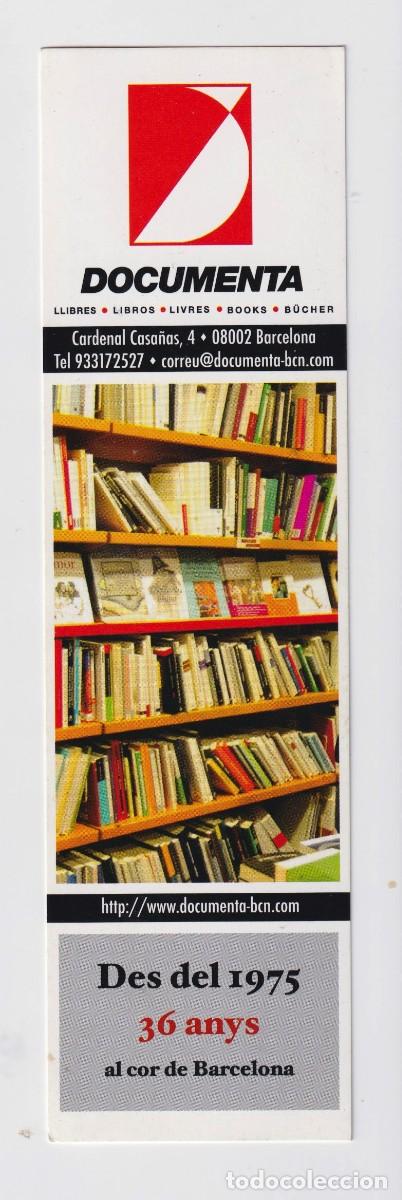 Sammeln von Lesezeichen: MARCAP&Aacute;GINAS EDITORIAL DOCUMENTA T&Iacute;TULO DES DEL 1975 36 ANYS AL COR DE BARCELONA