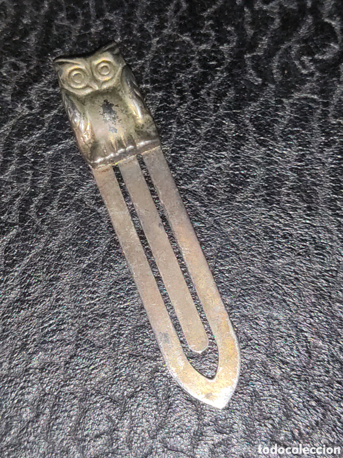 Coleccionismo marcap&aacute;ginas: B&uacute;ho marcap&aacute;ginas,vintage. - Foto 2
