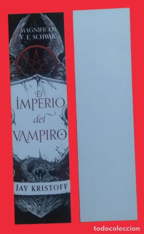 Coleccionismo marcap&aacute;ginas: Marcap&aacute;ginas El Imperio del Vampiro. - Foto 1