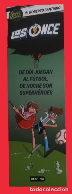 Coleccionismo marcap&aacute;ginas: Marcap&aacute;ginas Los Once. - Foto 2