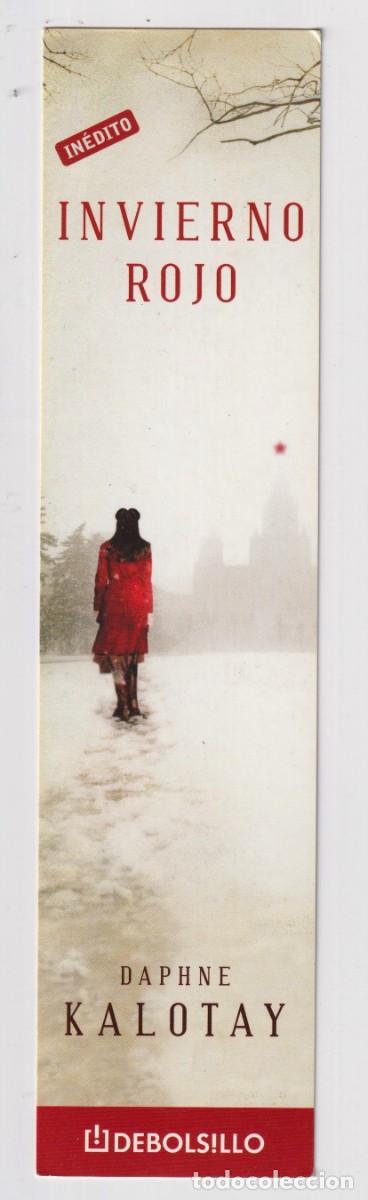Sammeln von Lesezeichen: MARCAP&Aacute;GINAS EDITOR DE BOLSILLO TUTULO INVIERNO ROJO