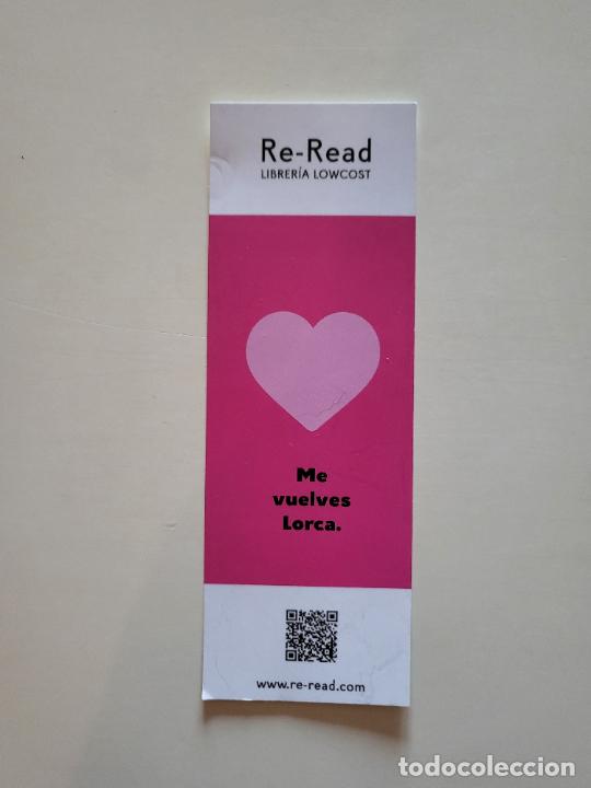 Coleccionismo Marcap&aacute;ginas: MARCAP&Aacute;GINAS PUNT DE LLIBRE RE-READ CORAZ&Oacute;N NUEVO PRECIO GRAN VIA BARCELONA