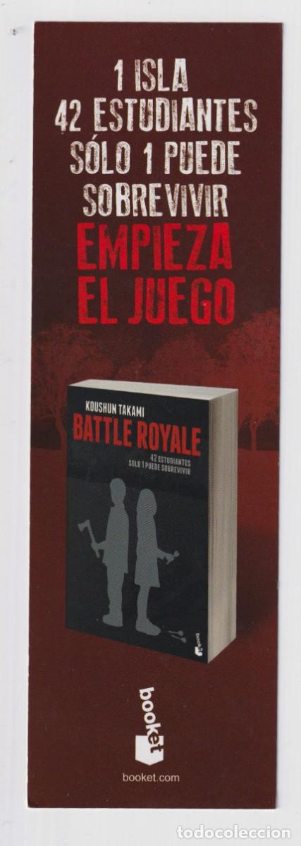 Coleccionismo marcap&aacute;ginas: MARCAP&Aacute;GINAS EDITOR BOOKET TUTULO EMPIEZA EL JUEGO - Foto 2