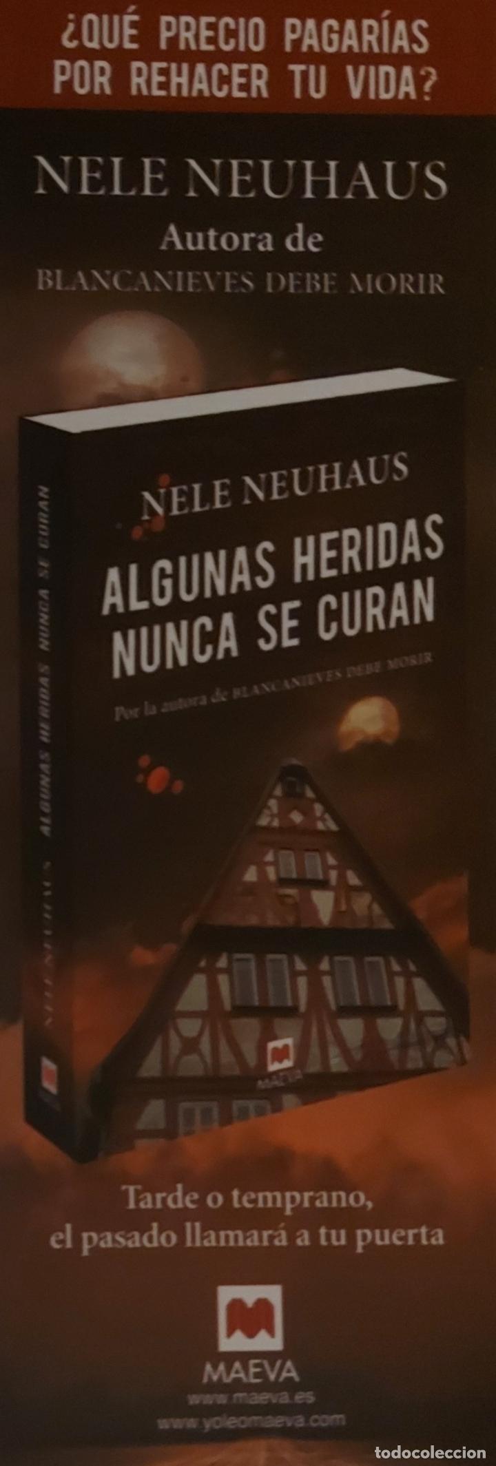 Collectables Bookmark: MARCAPAGINAS - MAEVA - ALGUNAS HERIDAS NUNCA SE CURAN - NELE NEUHAUS