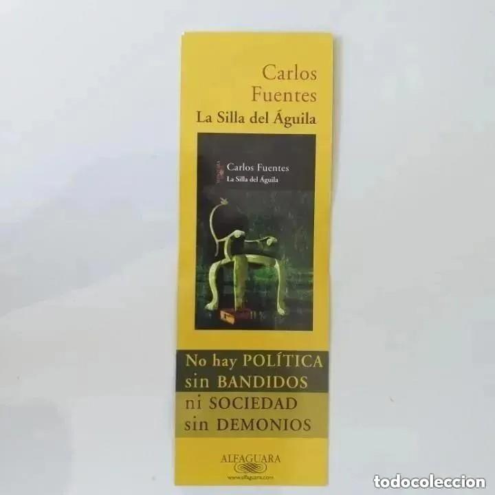 marcapaginas. la silla del aguila. carlos fuent - Buy Antique and  collectible bookmarks on todocoleccion